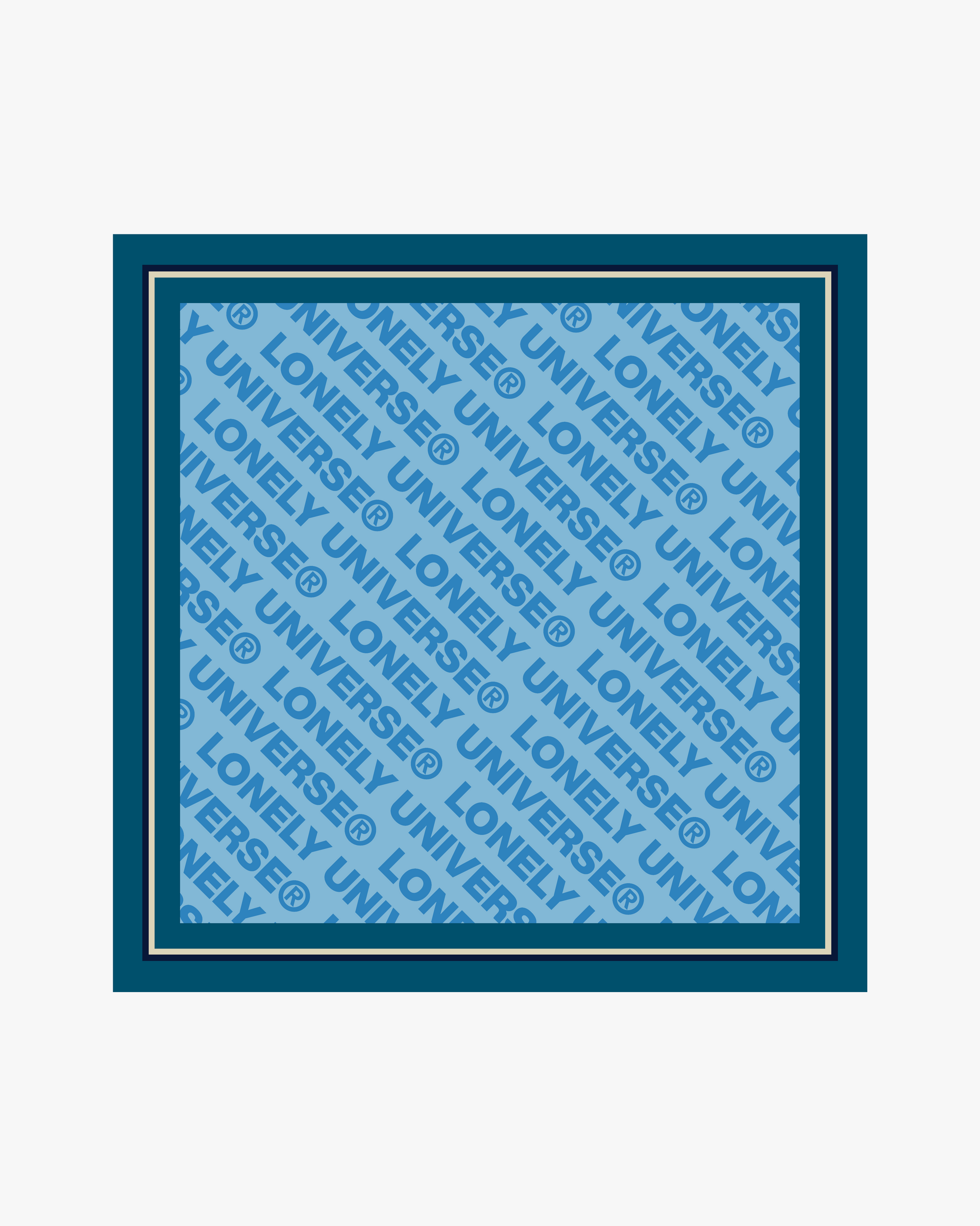Classic Handkerchief Logo Blue