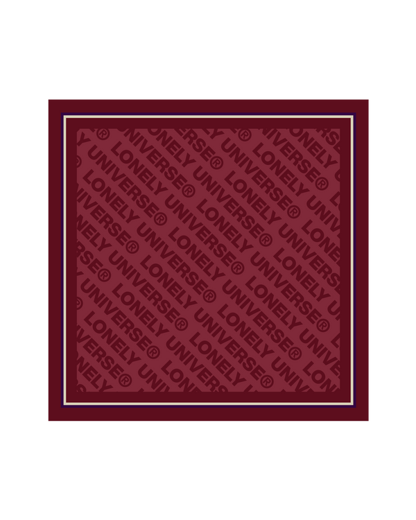 Classic Handkerchief Logo Burgundy