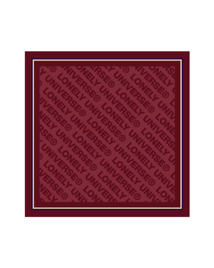 Classic Handkerchief Logo Burgundy