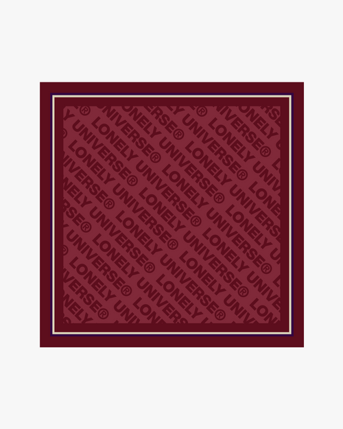 Classic Handkerchief Logo Burgundy