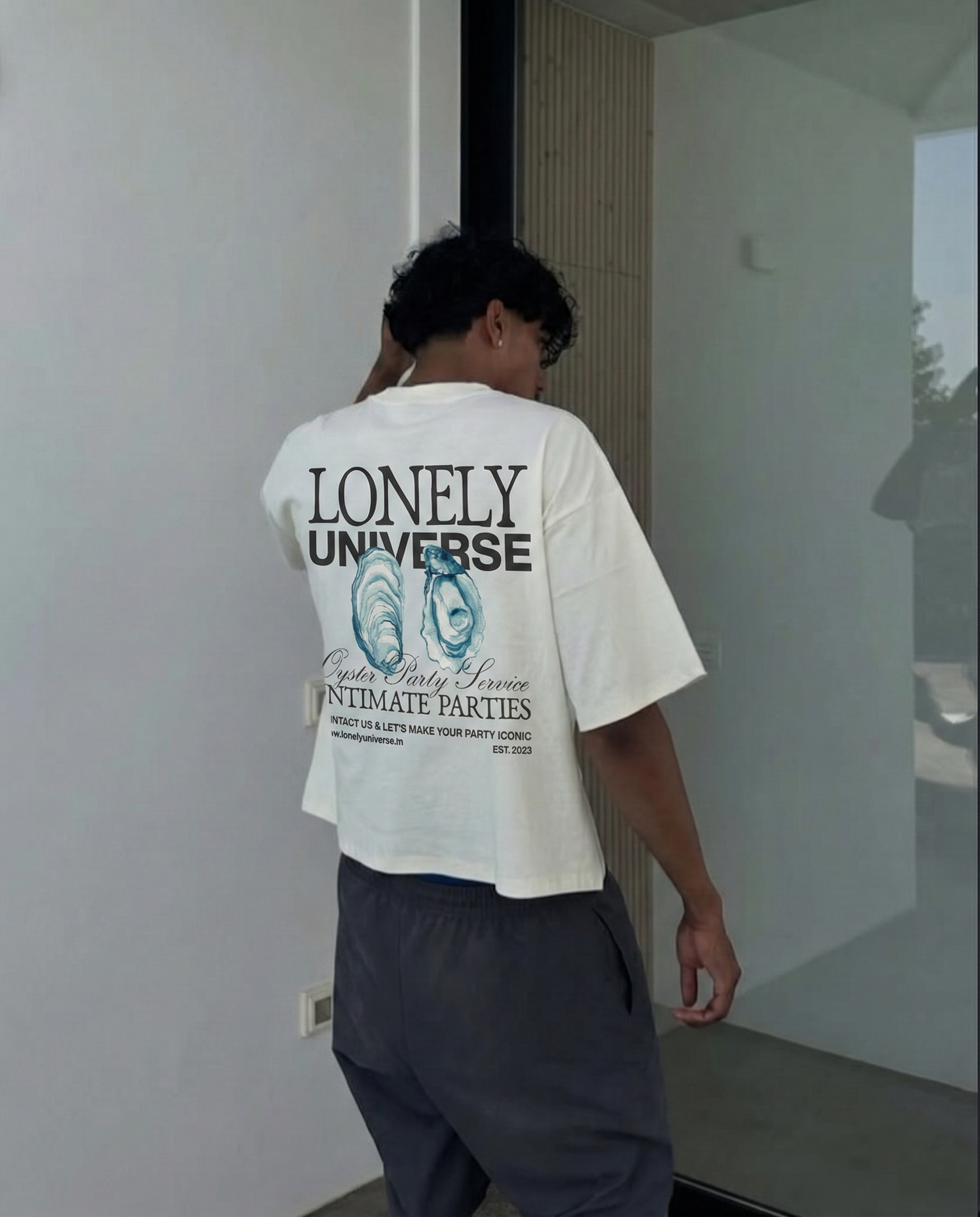 Oyster Tee White