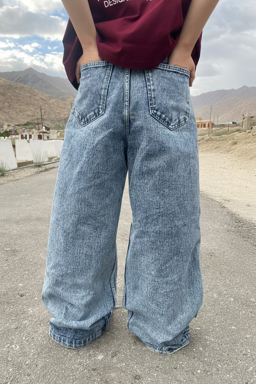 Enorme Pants Blue