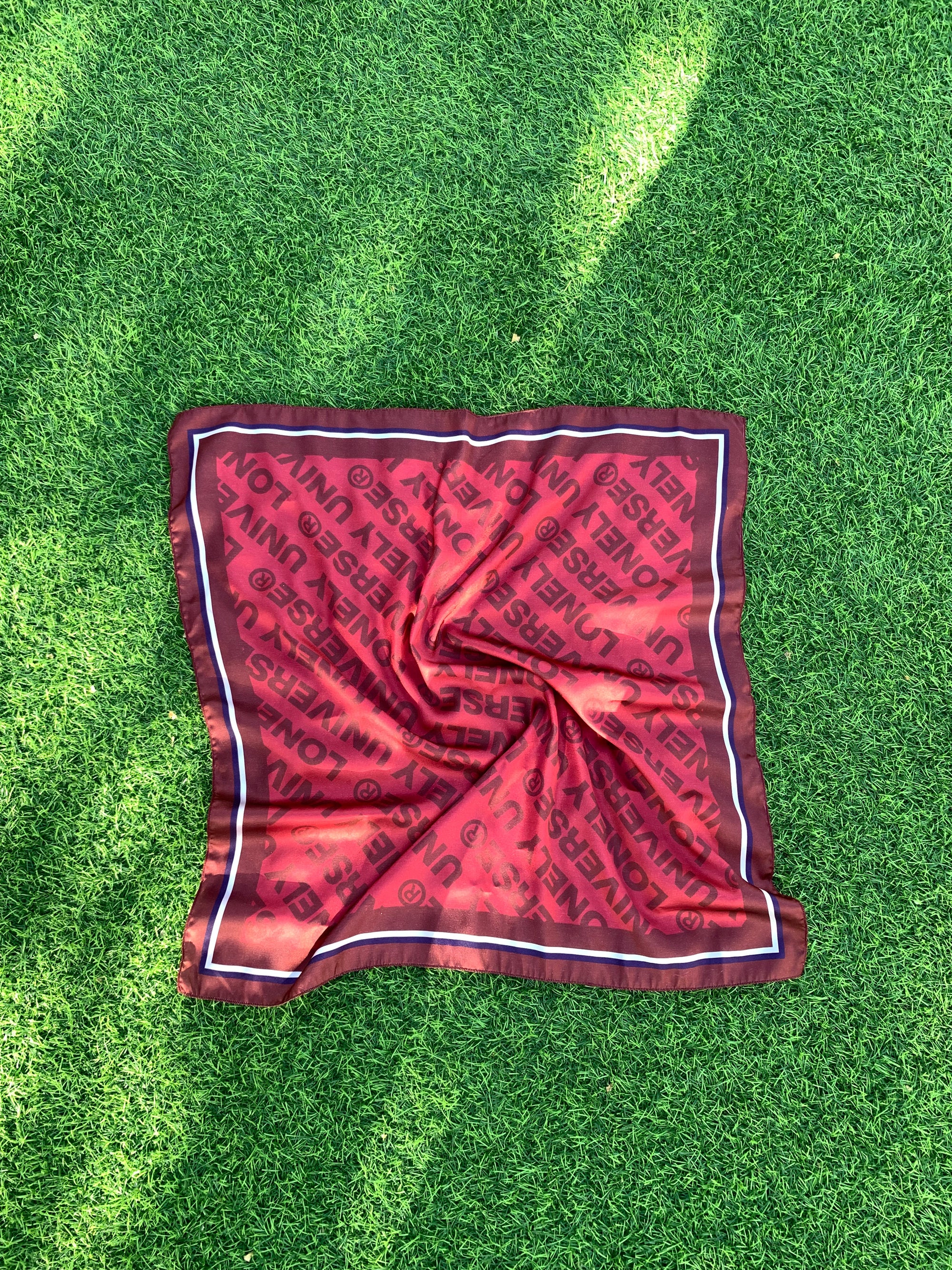 Classic Handkerchief Logo Burgundy