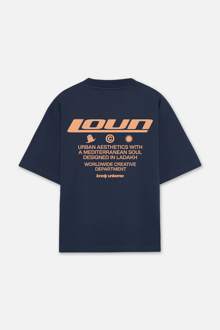 Motor Studios Navy Blue T-Shirt