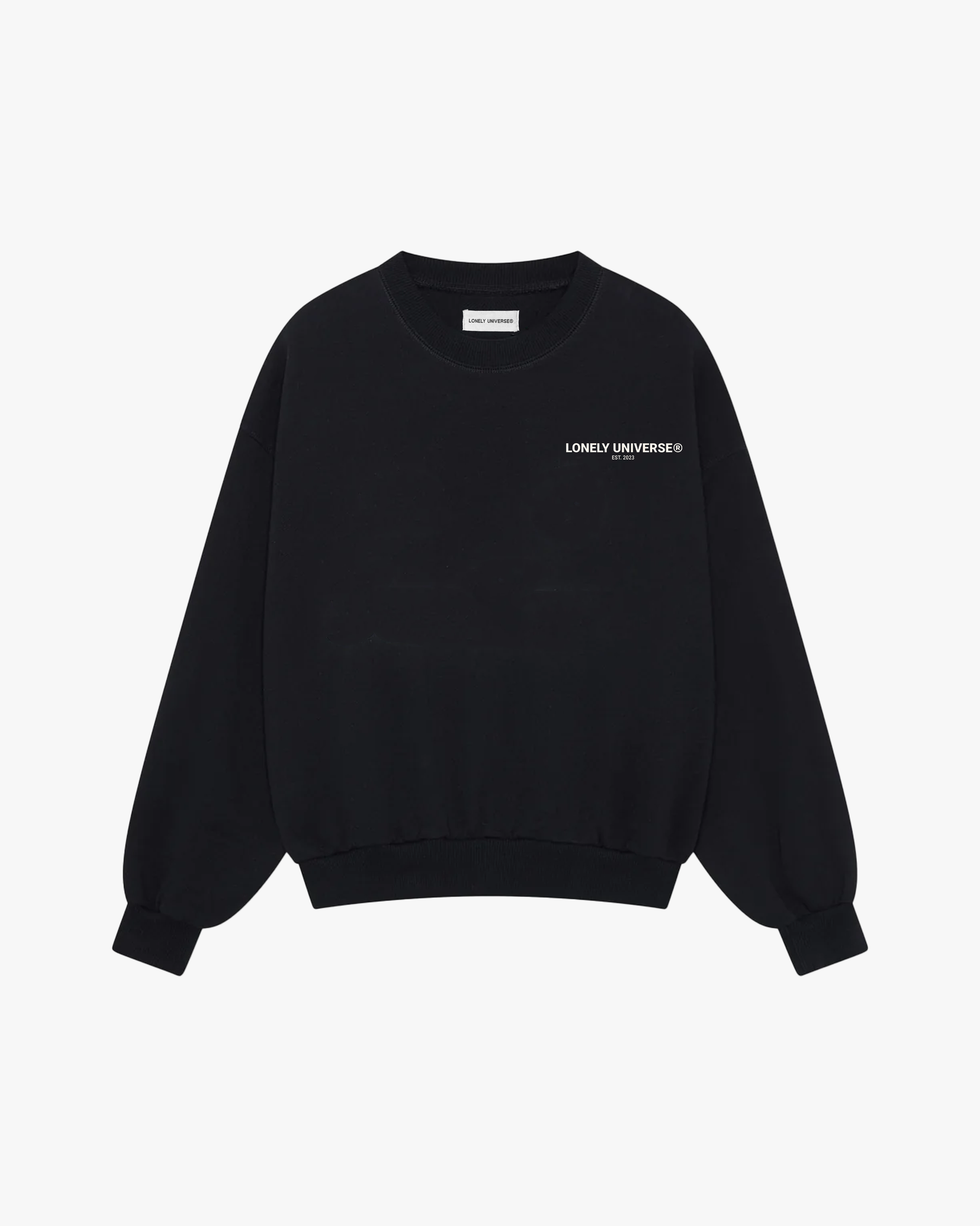 Origin Boxy Sweatshirt Black