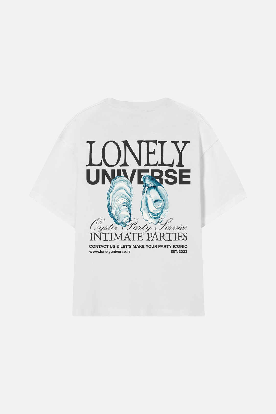 Oyster Tee White