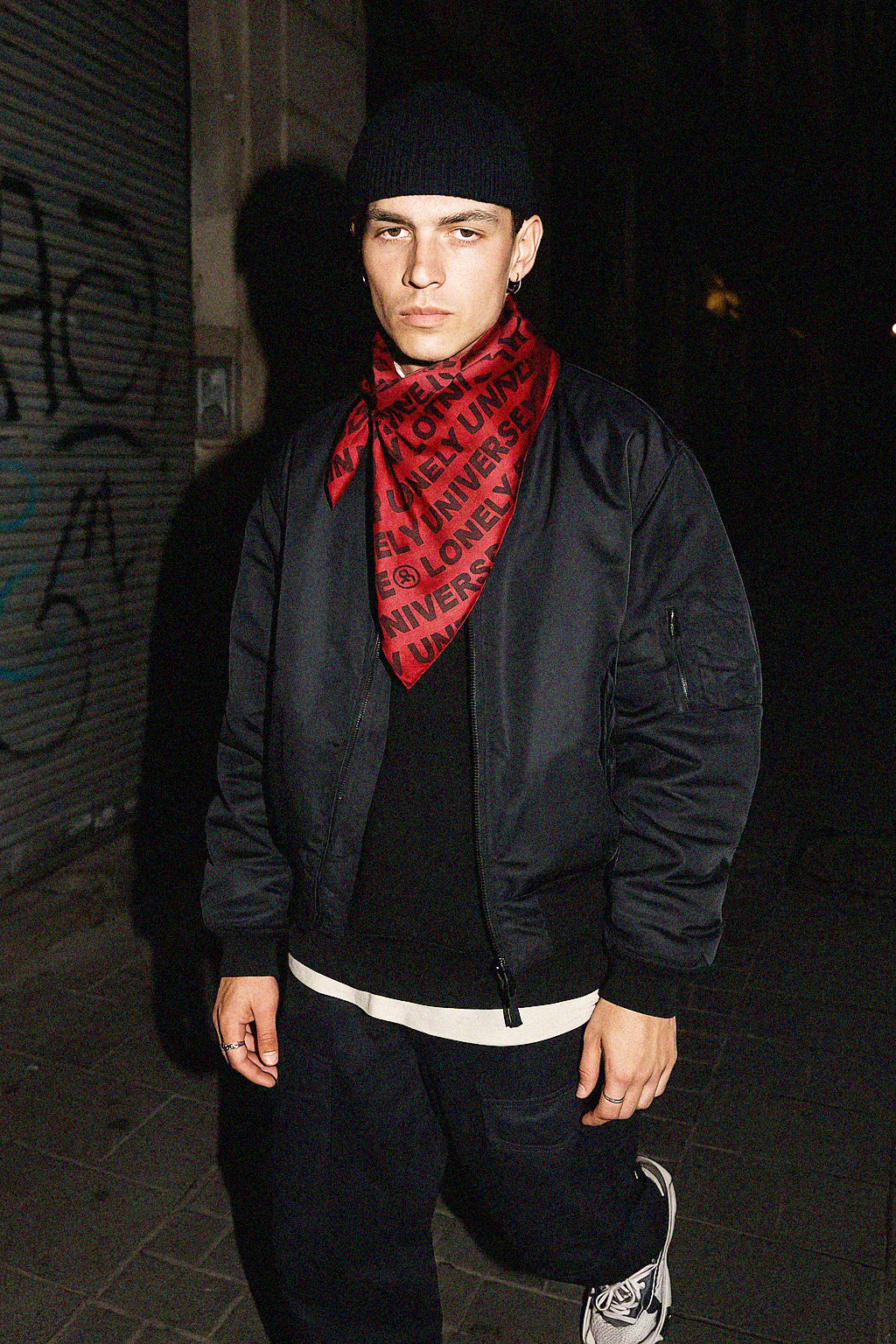 Classic Handkerchief Logo Burgundy