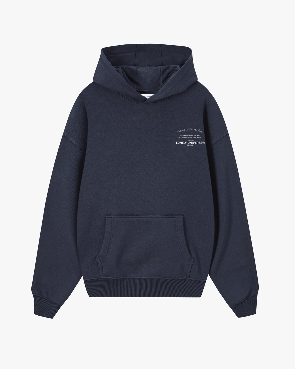 JET HOODIE NAVY - LONELY UNIVERSE®