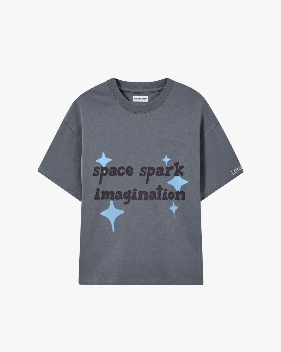 SPACE TEE GREY - LONELY UNIVERSE