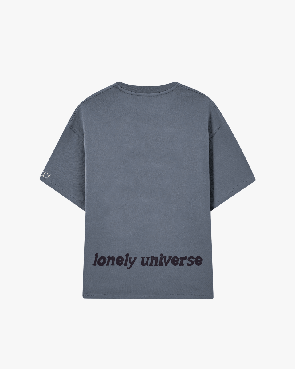 SPACE TEE GREY - LONELY UNIVERSE