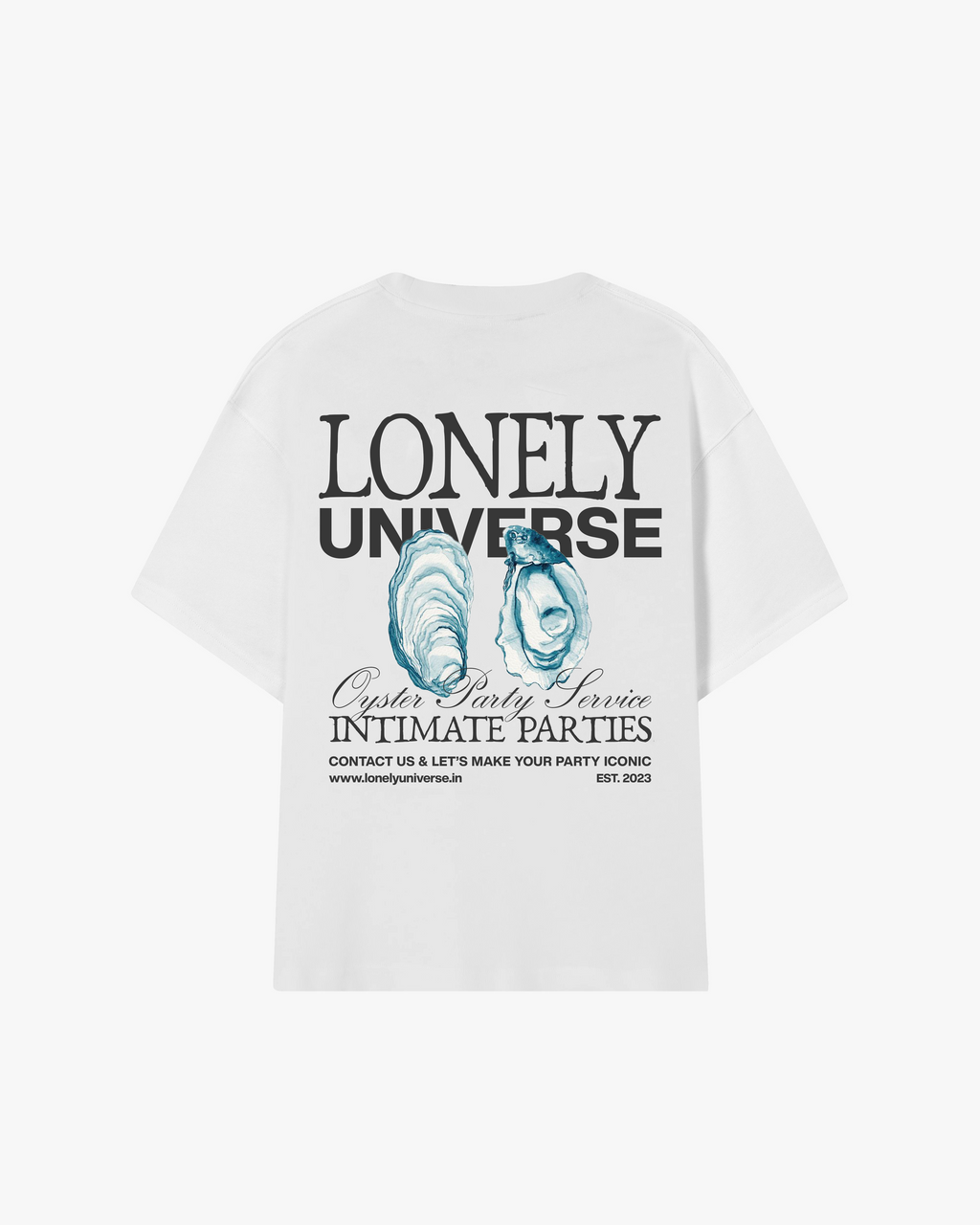 Oyster Tee White