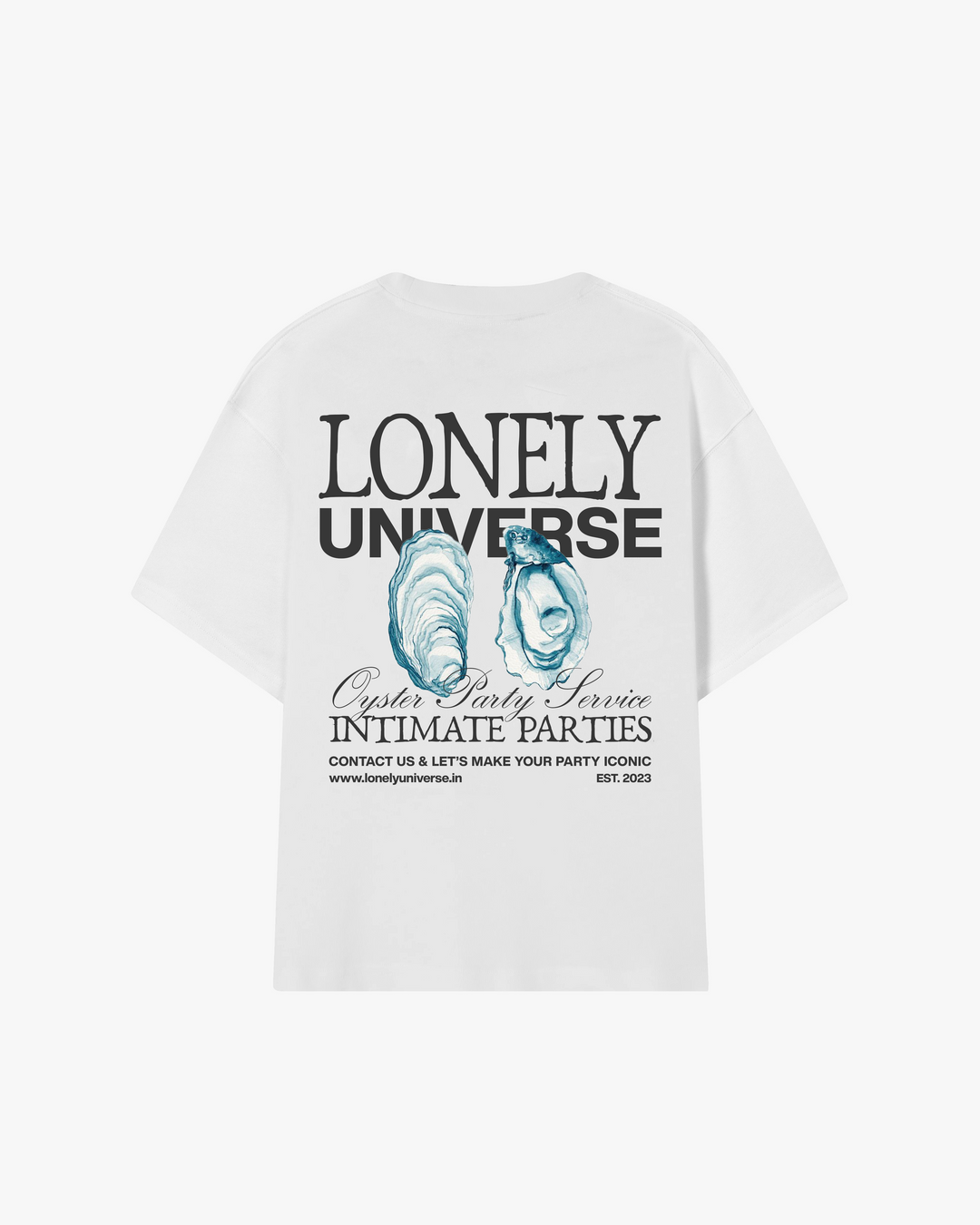 Oyster Tee White
